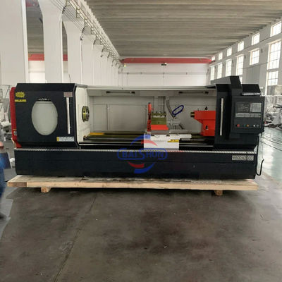 CAK6140 অনুভূমিক সমতল বিছানা সিএনসি টার্ন মেশিন স্বয়ংক্রিয় ধাতু টার্ন মেশিন