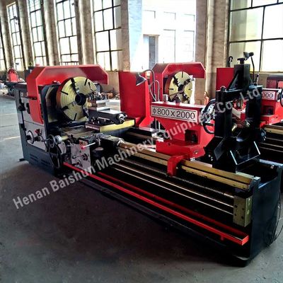 CW6180B ভারী দায়িত্ব অনুভূমিক টার্ন মেশিন ইউনিভার্সাল মেটাল অনুভূমিক টার্ন মেশিন