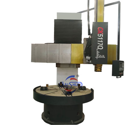 CK5117 Fanuc উল্লম্ব টাওয়ার টার্ন মেশিন টুল মেটাল টার্নিং মেশিন