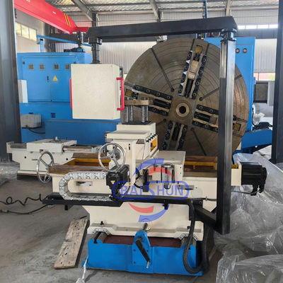 ভারী দায়িত্ব C6025 বড় সুইং ওভার বেড ফেস ফ্ল্যাঞ্জ টার্নিং জন্য টার্ন মেশিন