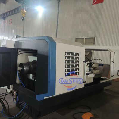 QK1325 CNC ডাবল চাক পাইপ থ্রেডিং লেদ, ২৫০মিমি সর্বোচ্চ ব্যাস