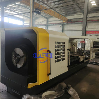 QK1325 CNC পাইপ থ্রেডিং লেদ 800 মিমি সুইং 250 মিমি থ্রেডিং