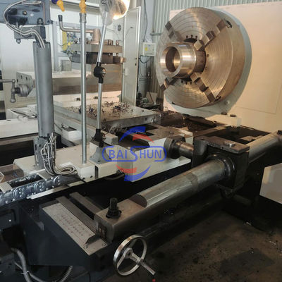 QK1327X1500 CNC পাইপ থ্রেডিং লেদ, ২৮০মিমি স্পিন্ডেল বোর, ৮০০মিমি সুইং
