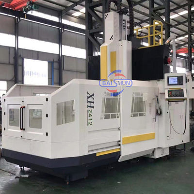 সিমেন্স CNC গ্যান্ট্রি মিলিং মেশিন XH2412 1200x4000mm