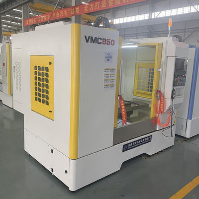 VMC850 সিএনসি ফ্রিজিং মেশিন 800x500x600 মিমি ভ্রমণ BT40 স্পিন্ডল