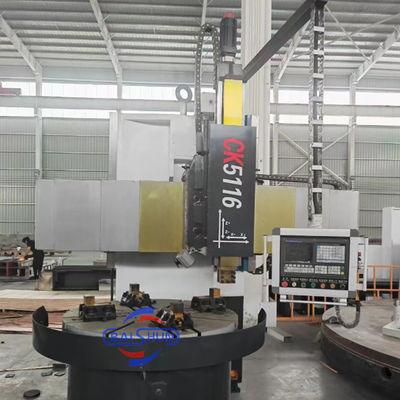 CK5116A CNC উল্লম্ব লেদ মেশিন 1600mm টার্নিং ব্যাস