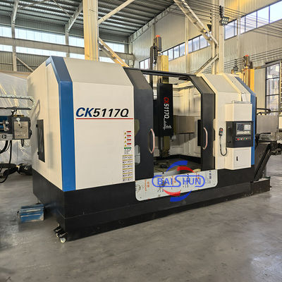 CNC উল্লম্ব লেদ CK5116 1600mm টার্নিং ব্যাস 3.2T ক্ষমতা