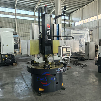উচ্চ নির্ভুলতা উল্লম্ব লেদ CK5117 1700mm টার্নিং ব্যাস