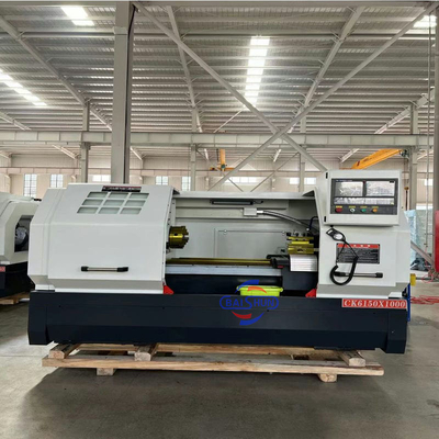 চীন CNC লেদ মেশিন CK6150 ফ্ল্যাট বেড CNC লেদ মেশিন টুল সিমেন্স