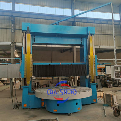 Double Column Vertical Lathe Machine with 4000mm Max Turning Diameter 1600mm Max Height and ±0.003 Positioning Accuracy