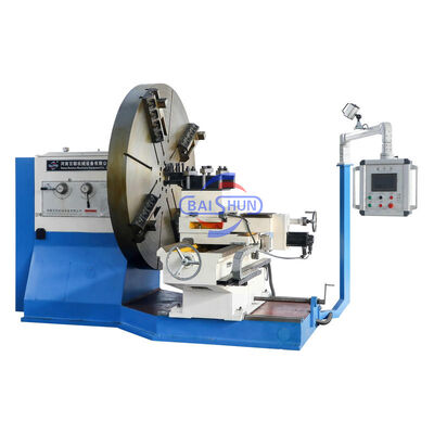 উচ্চ মানের ধাতু টার্নিং সেন্টার অনুভূমিক ফ্ল্যাঞ্জ টার্ন বড় ঘূর্ণন ব্যাসার্ধ উচ্চ নির্ভুলতা