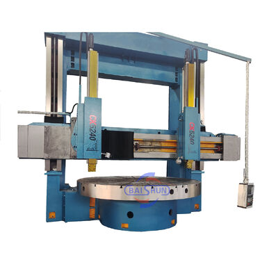 মেটালওয়ার্কিং লেদ হেভি ডিউটি ​​Ck5240 CNC ডাবল কলাম উল্লম্ব লেদ VTL মেশিন