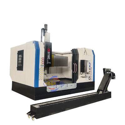 উচ্চ নির্ভুলতা Ck5116 একক কলাম Vtl CNC উল্লম্ব লেদ ভালভ টার্নিং