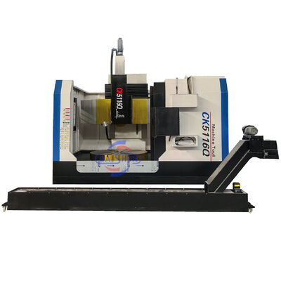 Ck5116 সিএনসি উচ্চ নির্ভুলতা একক কলাম উল্লম্ব টার্ন ফ্ল্যাঞ্জ টার্ন টার্ন